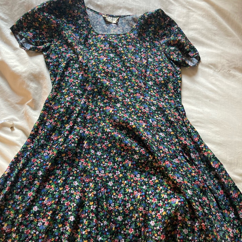 Rampage Floral Skater Dress Vintage